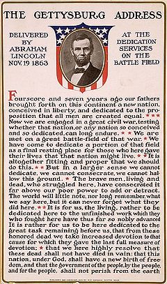 Rhetorical Analysis: Tone in the Gettysburg Address