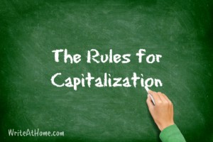 Capitalization Rules in Titles and Sentences