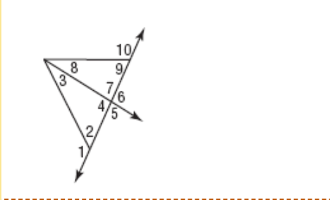 GEO 5.1 - Triangle Exterior Angle Theorem