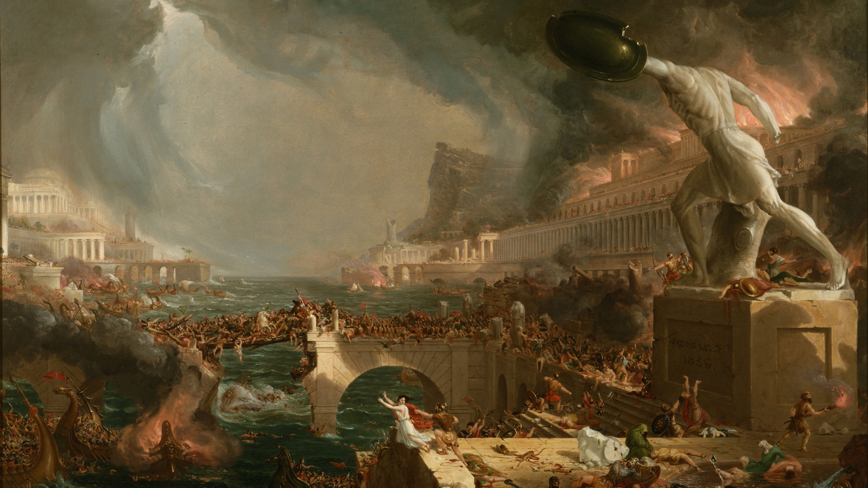 Fall of Rome + Christianity
