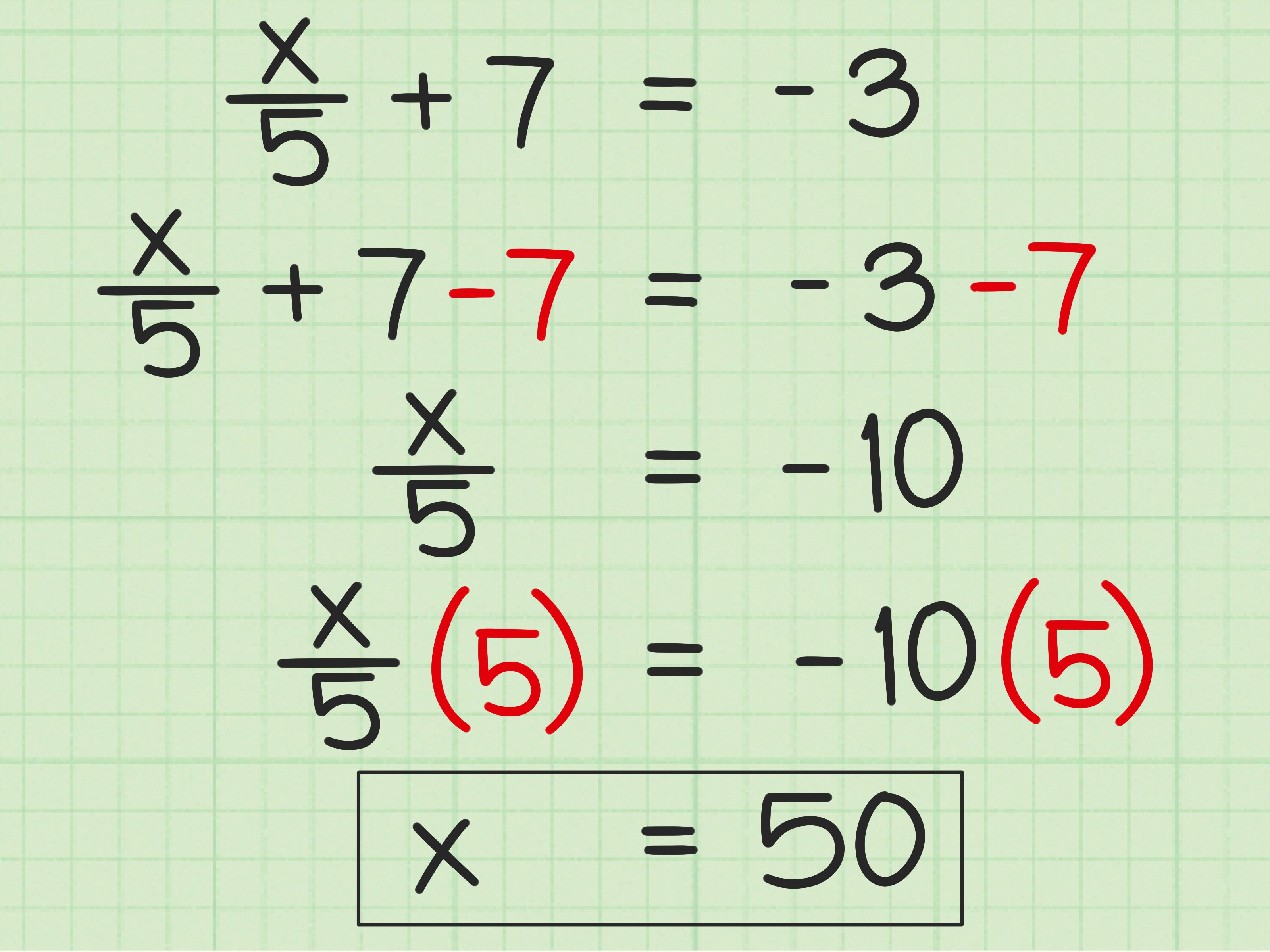 Solving Linear Equations