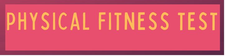 Physical Fitness Concepts Assessment