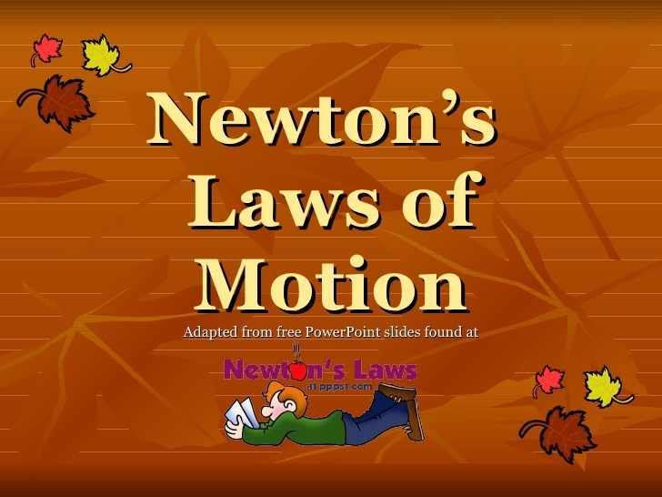 Newton's Laws of Motion
