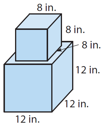 Composite Solids Surface Area & Volume Practice