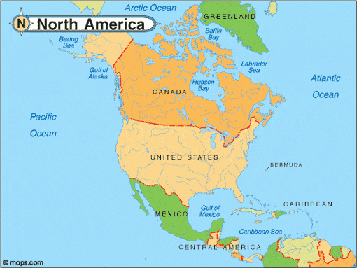 Geography of North America